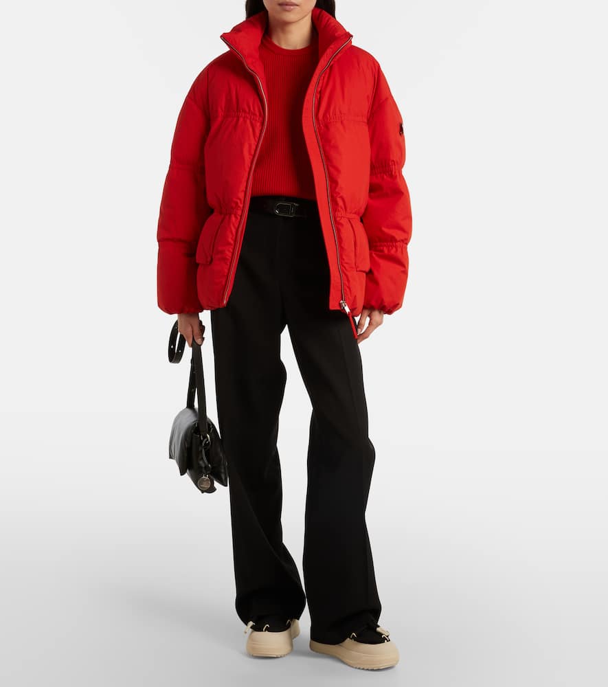 Moncler Genius X Jil Sander Mimimycin Cotton Down Jacket In Red