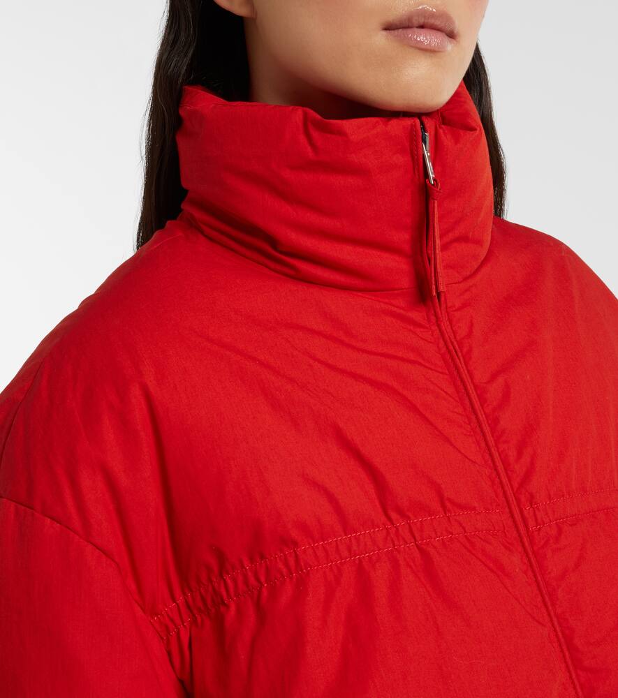 Moncler Genius X Jil Sander Mimimycin Cotton Down Jacket In Red