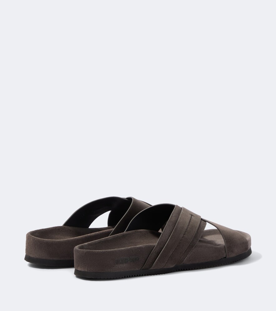  Tom Ford Tom Ford Sandalen Aus Veloursleder 