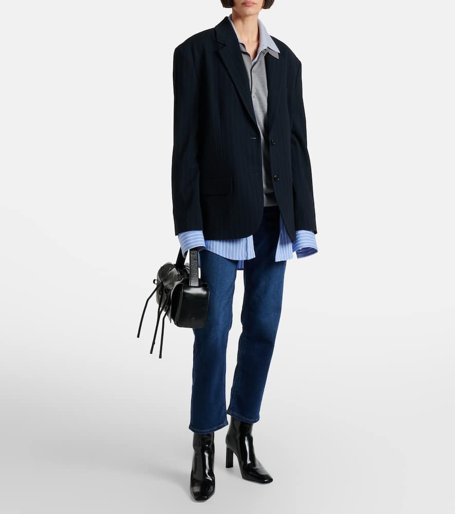 Citizen Of Humanity Delfina Low-rise Straight-leg Jeans In Blue