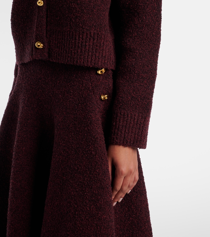  Bottega Veneta Bottega Veneta Cardigan Knot Aus Bouclé 