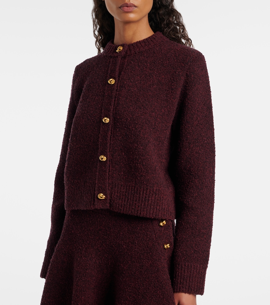  Bottega Veneta Bottega Veneta Cardigan Knot Aus Bouclé 