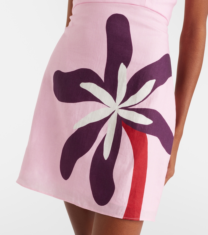  Cala De La Cruz Cala De La Cruz Minikleid Roma Aus Leinen 
