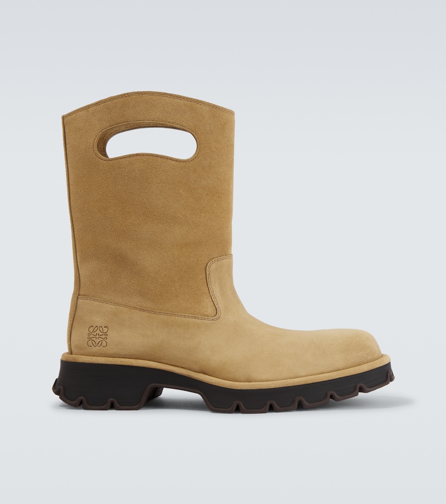 Loewe Bobby cutout suede mid-calf boots | Thumbnail 8