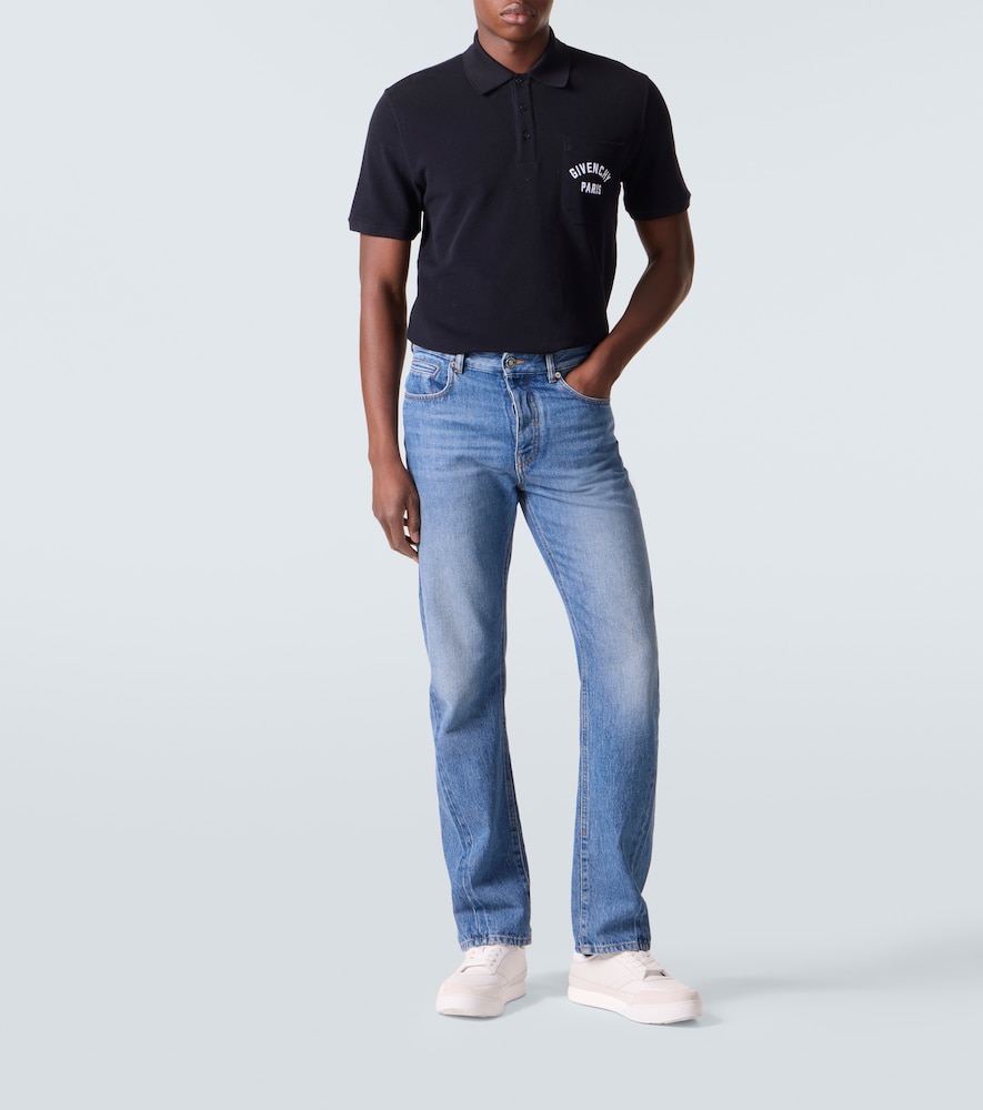  Givenchy Givenchy Polo Givenchy Paris De Piqué De Algodón 