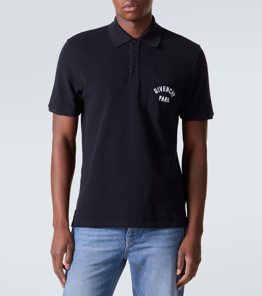  Givenchy Givenchy Polo Givenchy Paris De Piqué De Algodón 