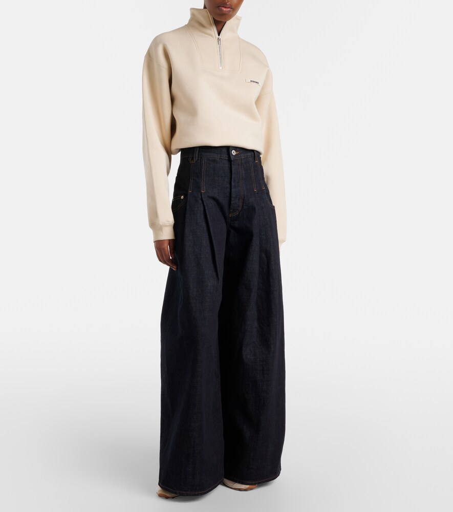  Jacquemus Jacquemus Wide-leg Jeans Souro 