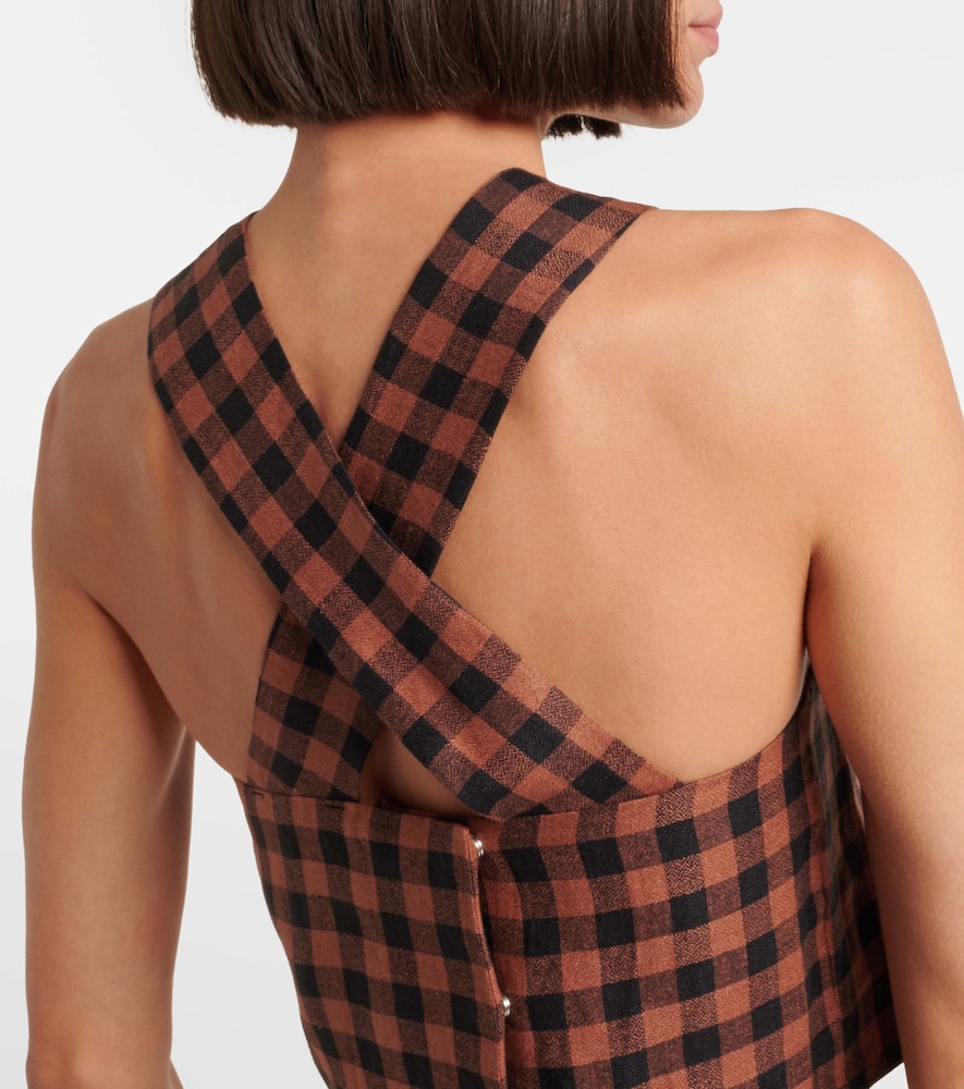 Checked Top