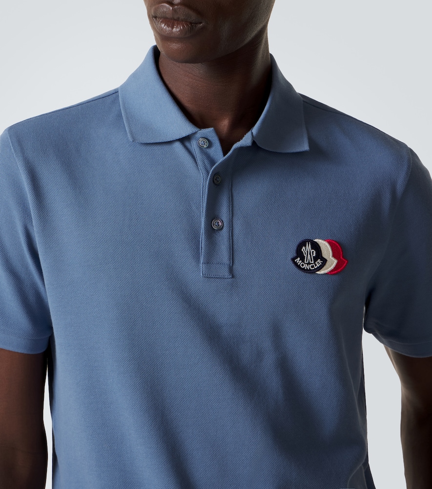  Moncler Moncler Polohemd Aus Baumwoll-piqué 