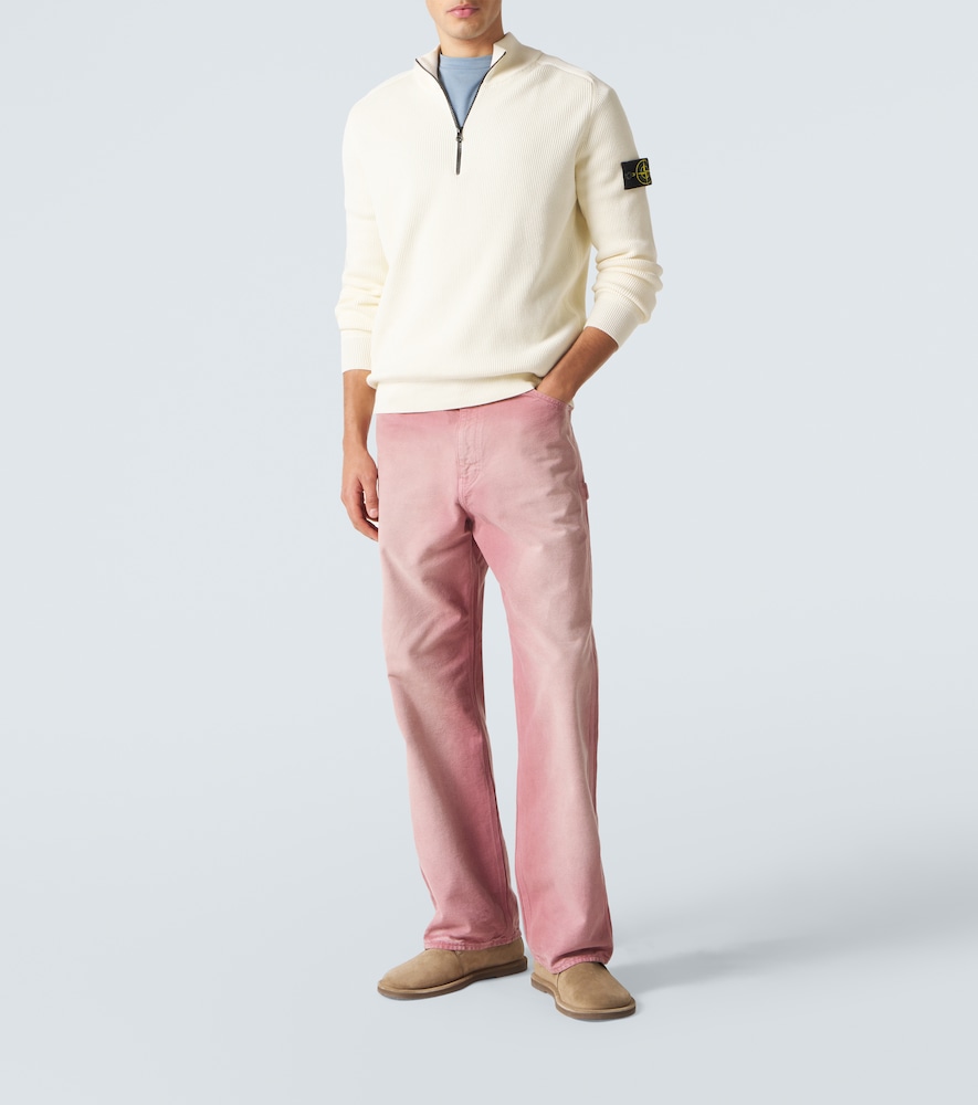  Stone Island Stone Island Pullover Compass Aus Baumwolle 