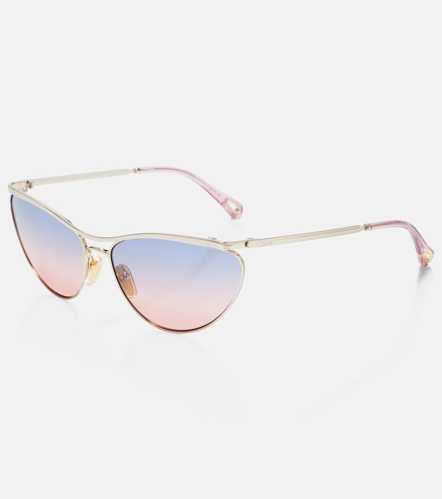  Chloe Chloé Cat-eye-sonnenbrille Fashion Show 