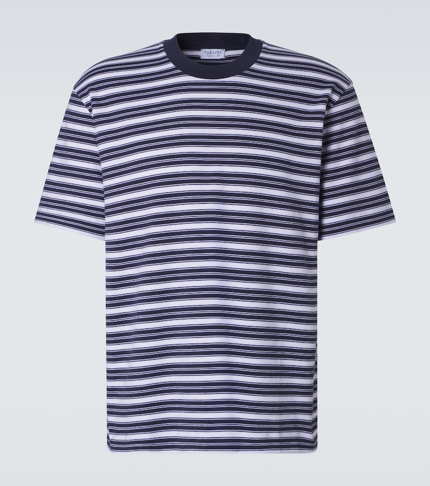 Sunspel Striped cotton jersey T-shirt