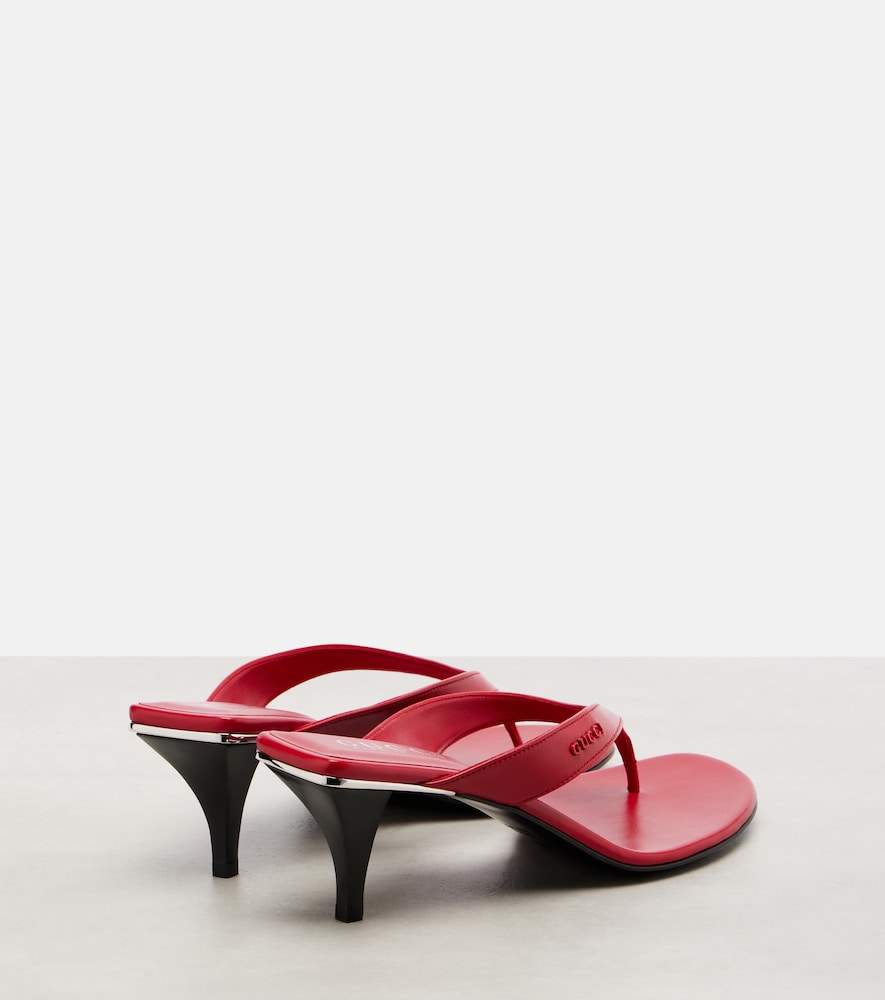  Gucci Gucci Sandalen Vittoria Aus Leder 