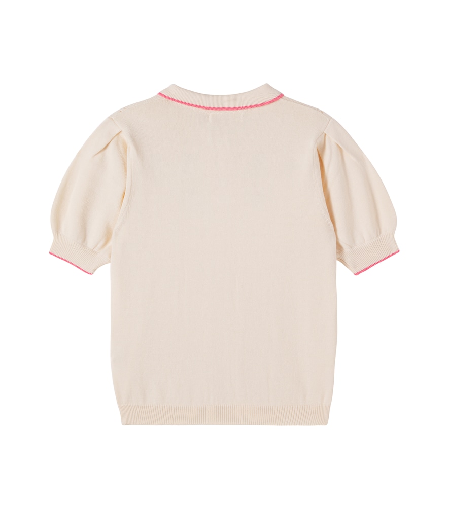  C'era Una Volta C'era Una Volta Bestickter Polopullover Aus Baumwolle 