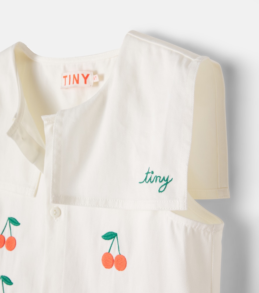  Tinycottons Tinycottons Kleid Cherries Aus Baumwoll-twill 