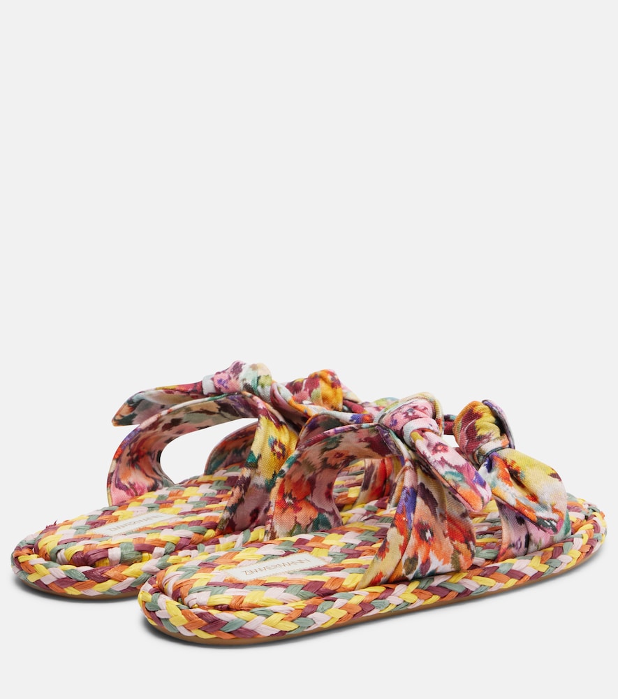  Zimmermann Zimmermann Carousel Printed Espadrille Slides 