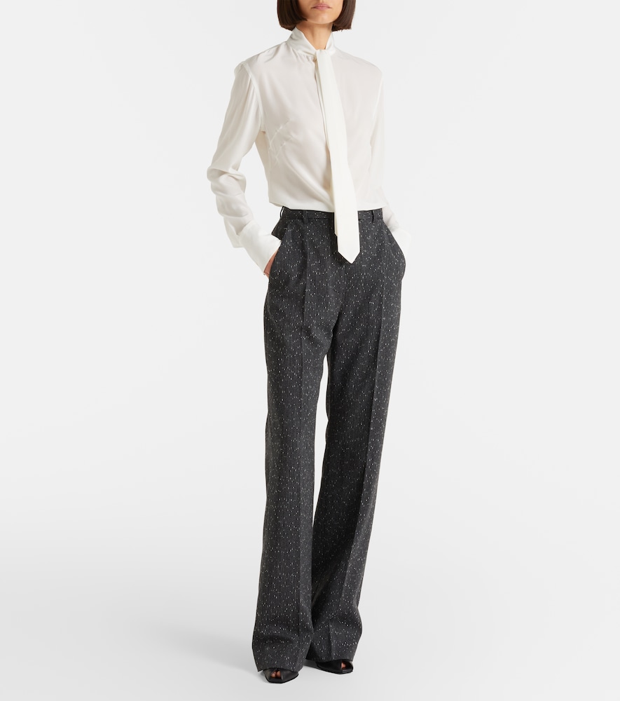 McQueen Chalk stripe straight pants | Thumbnail 2