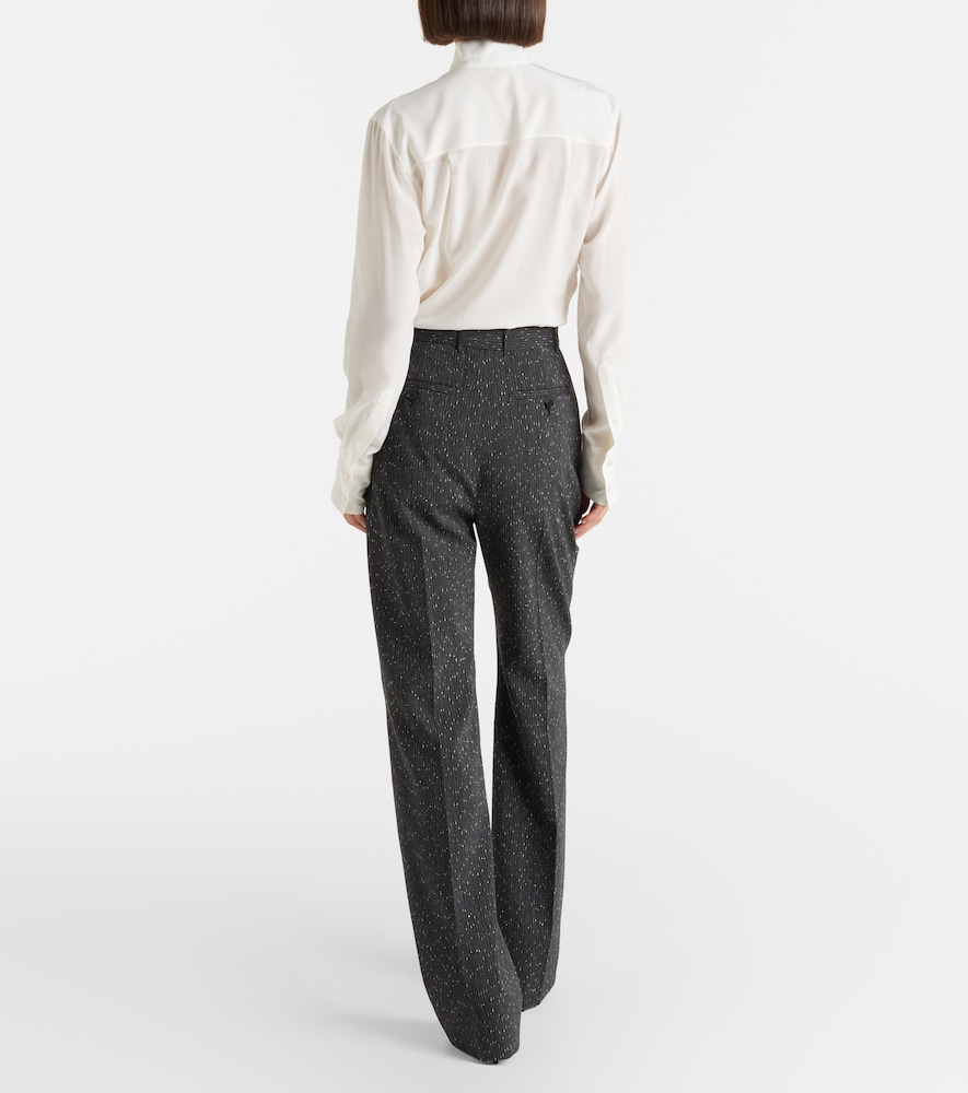 McQueen Chalk stripe straight pants | Thumbnail 3