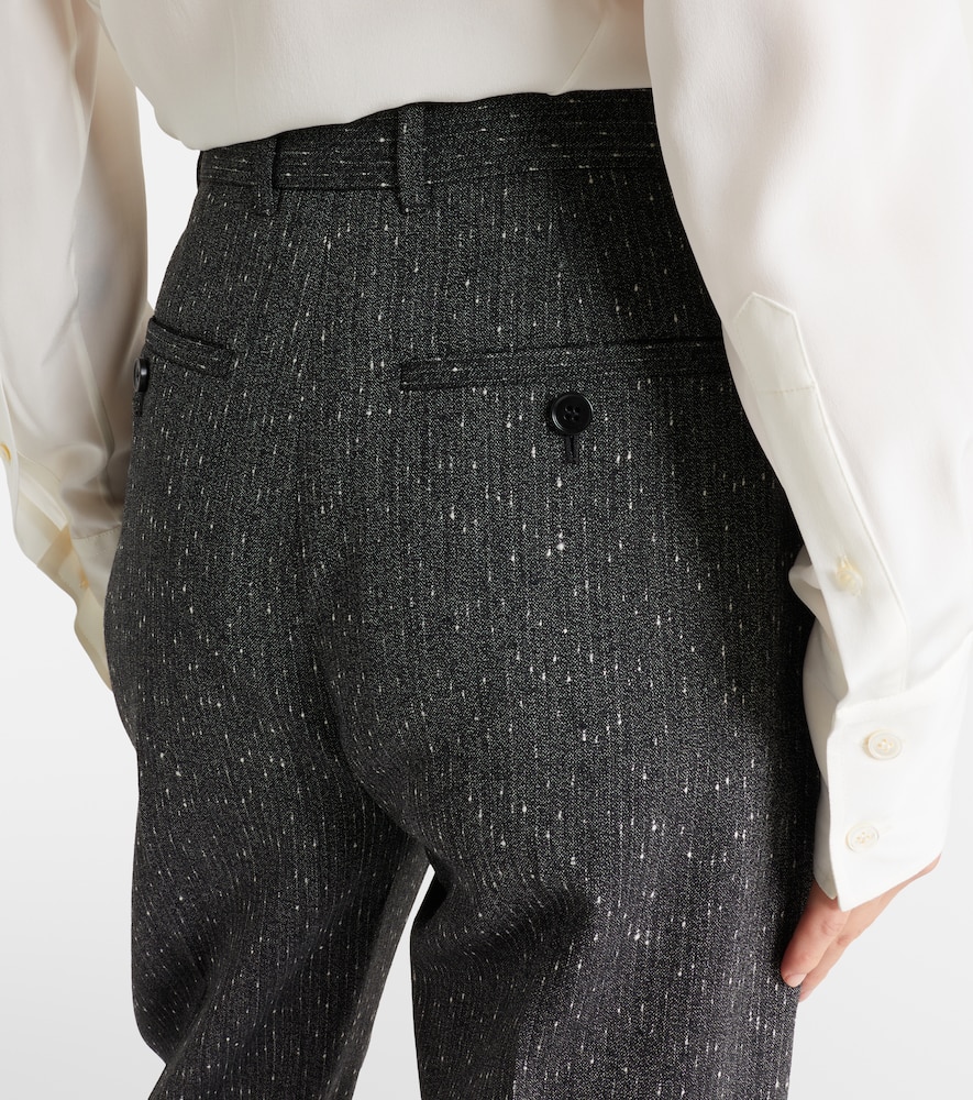 McQueen Chalk stripe straight pants | Thumbnail 5