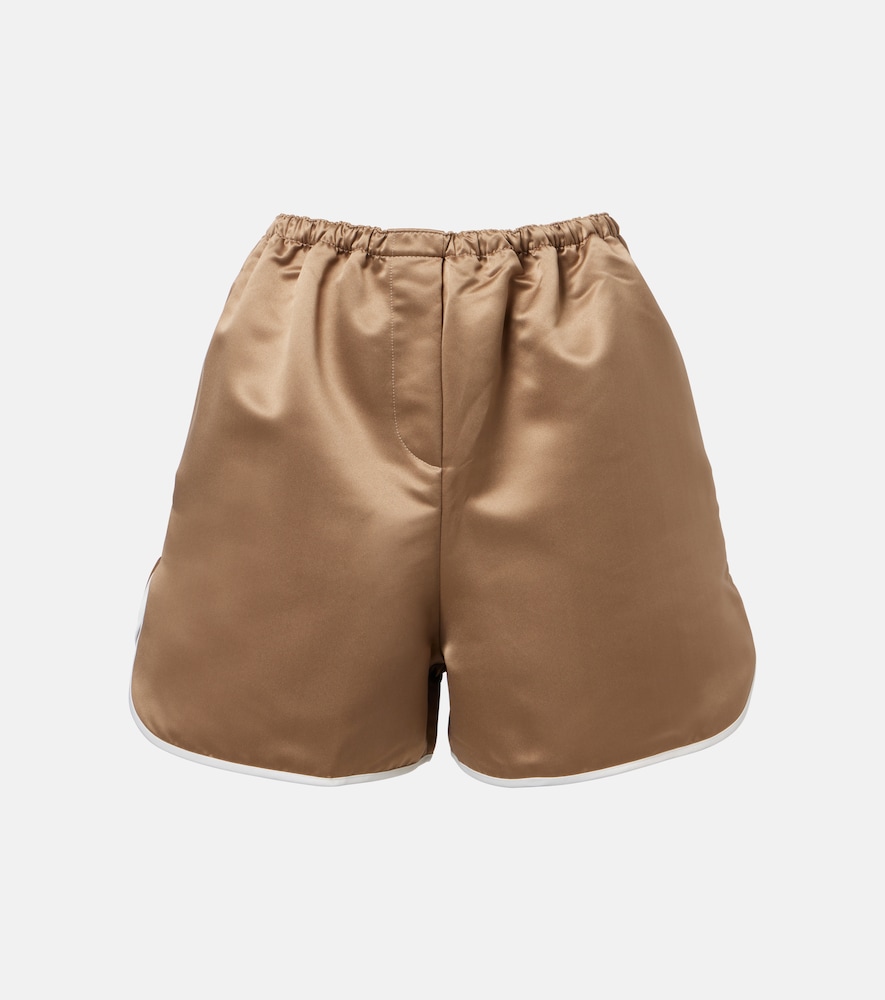 The Frankie Shop Adia satin shorts