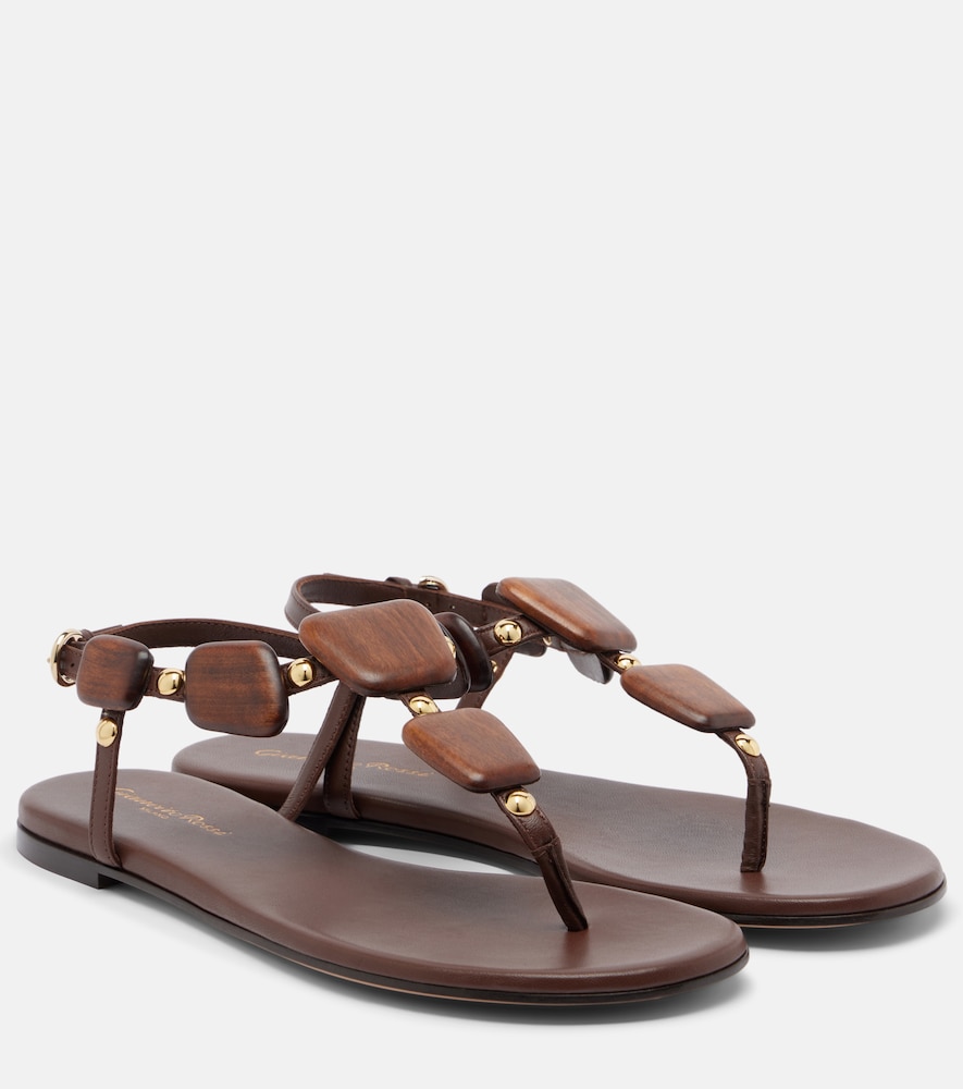 Leather Thong Sandals