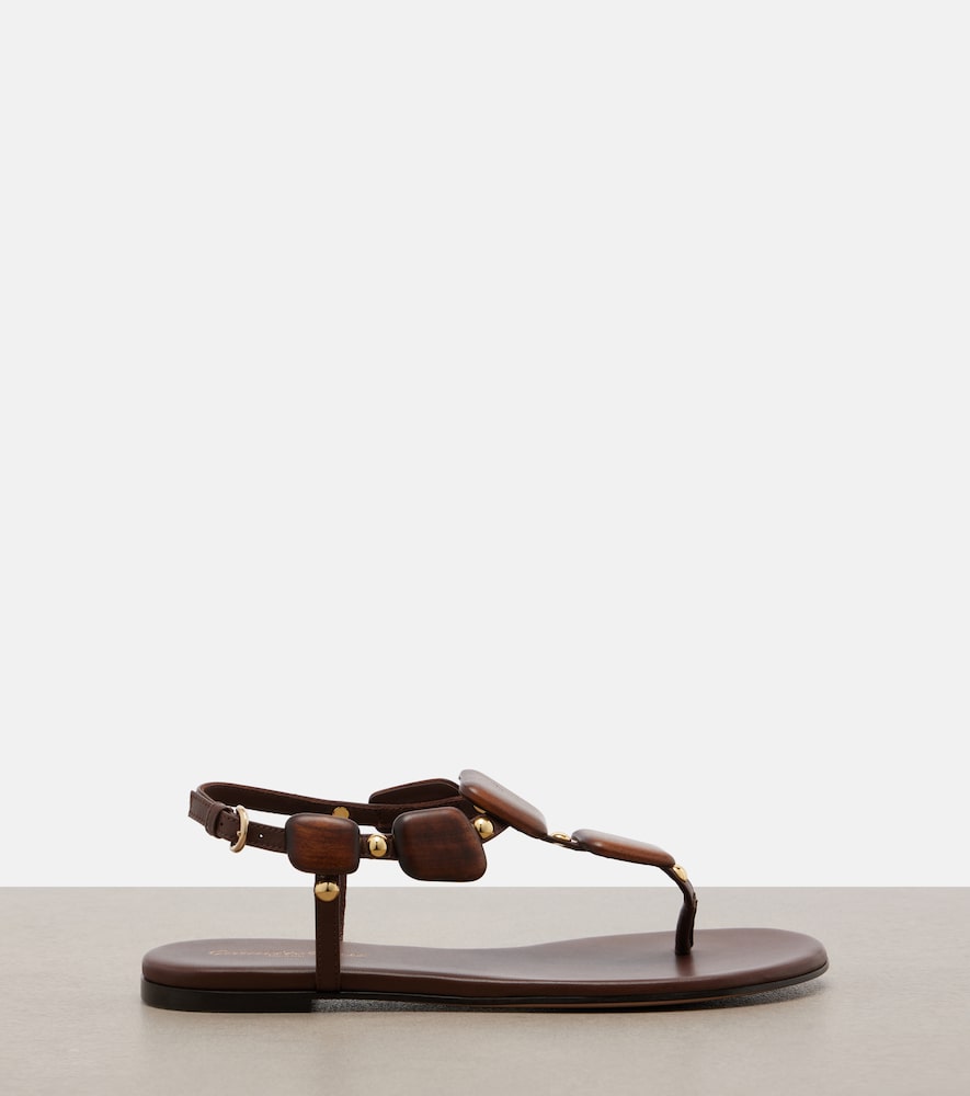 Leather Thong Sandals