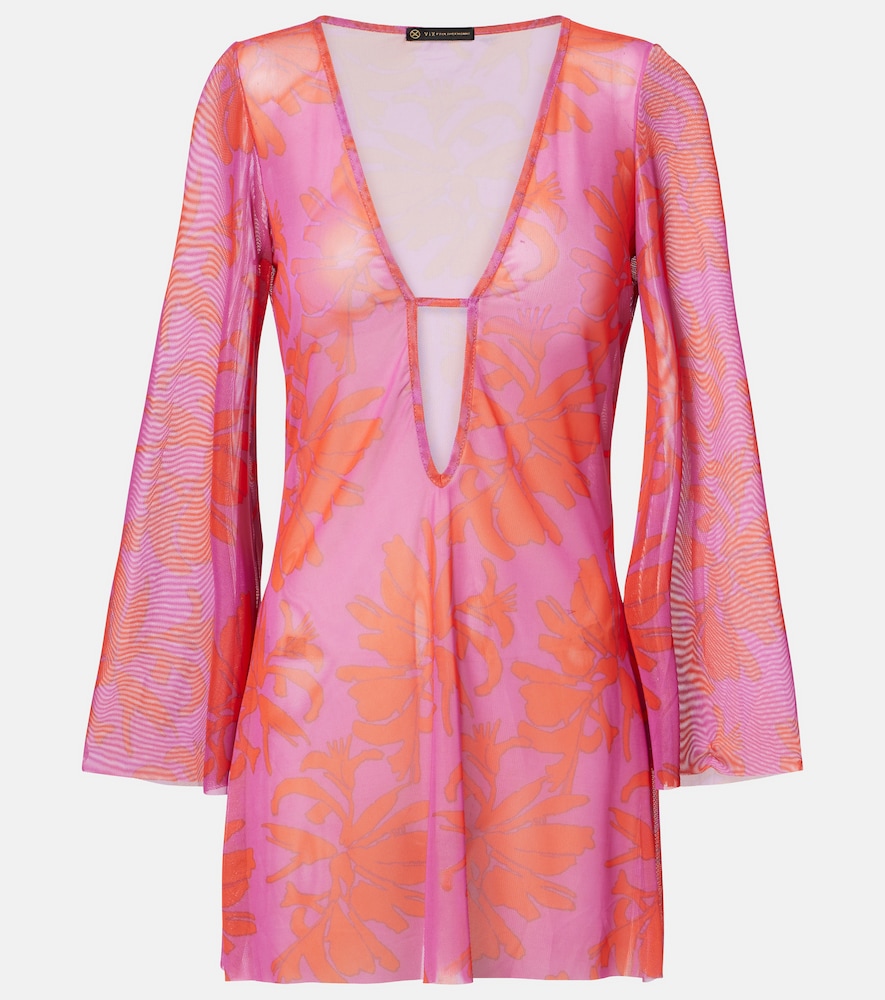 ViX Paula Hermanny Lidi floral sheer beach dress | Thumbnail 6 ViX Paula Hermanny Lidi floral sheer beach dress | Thumbnail 6