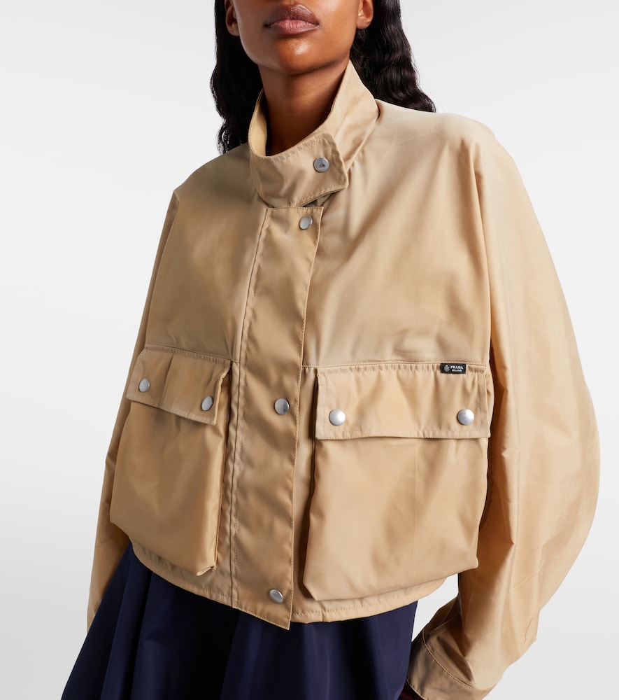  Prada Prada Cropped-jacke Aus Re-nylon 