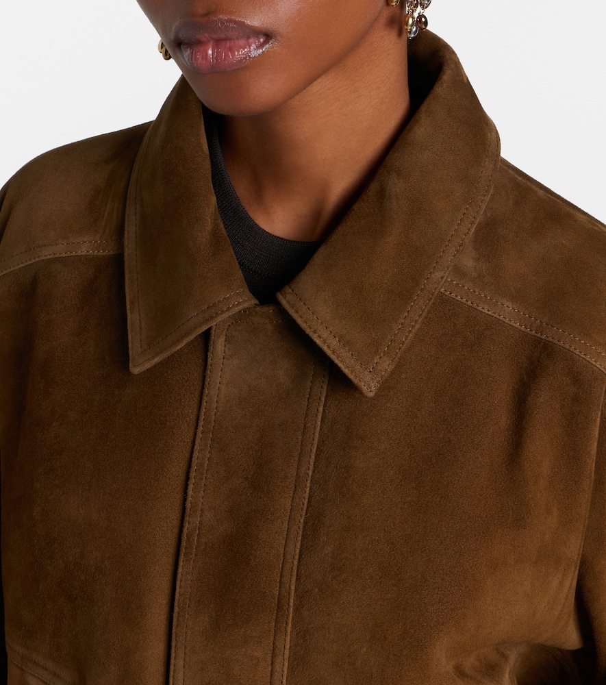  Nour Hammour Nour Hammour Blouson Dalma Aus Veloursleder 
