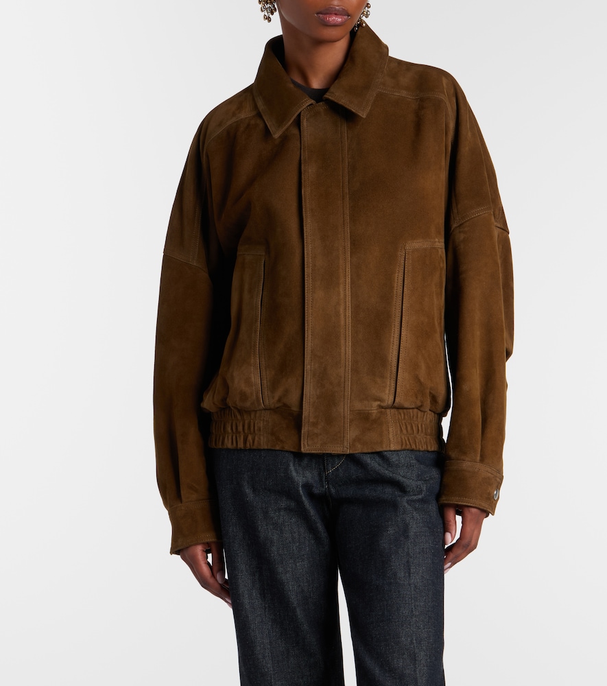  Nour Hammour Nour Hammour Blouson Dalma Aus Veloursleder 