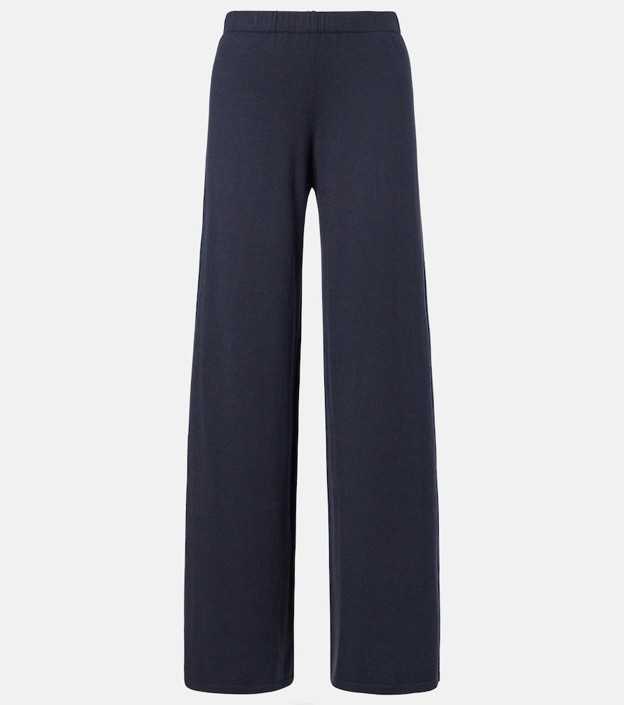 Lisa Yang Aina cotton and cashmere wide-leg pants