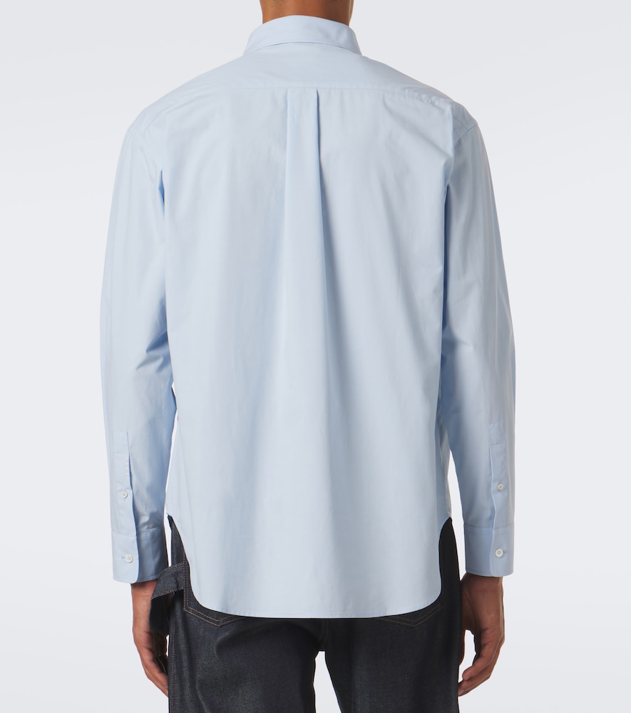 Appliqué Cotton Poplin Shirt