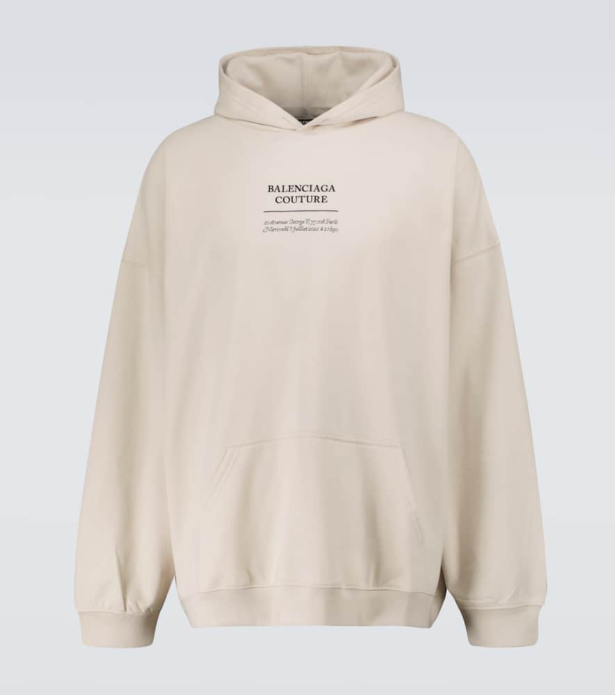 Balenciaga Balenciaga Couture hooded sweatshirt