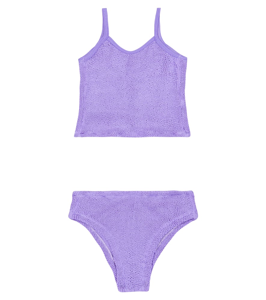 Shop Hunza G Daphne Bikini In Lilac