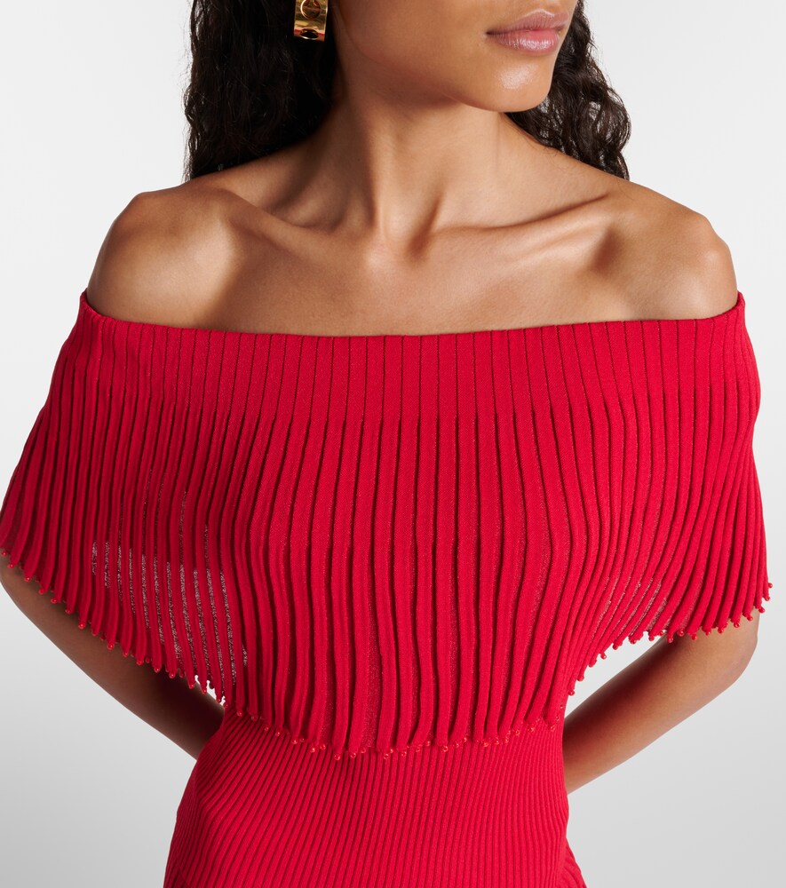  Altuzarra Altuzarra Pascale Ribbed-knit Jersey Top 
