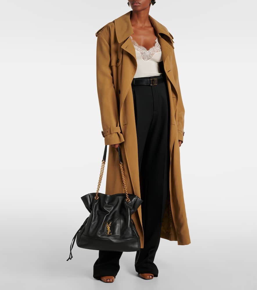 Saint Laurent Ysl Bo Jamie 4.3 Sh Shoulder Bags Black In Black