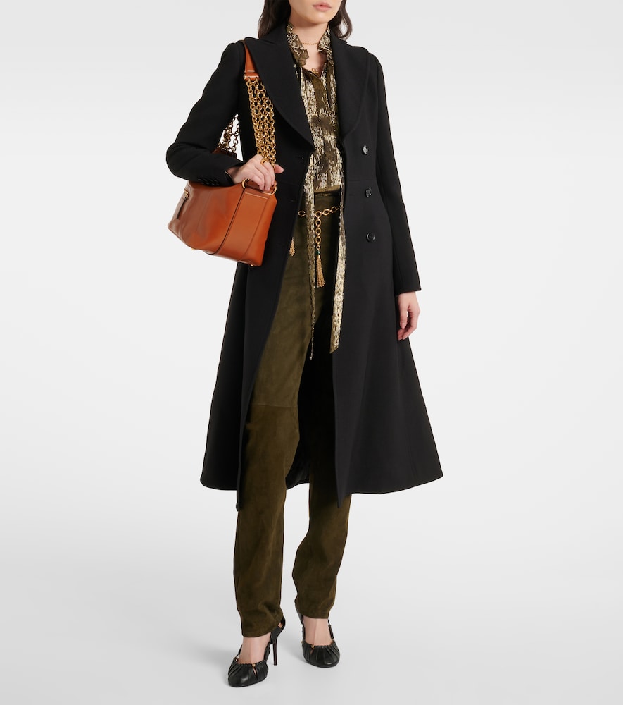 Chloé Suede slim pants
