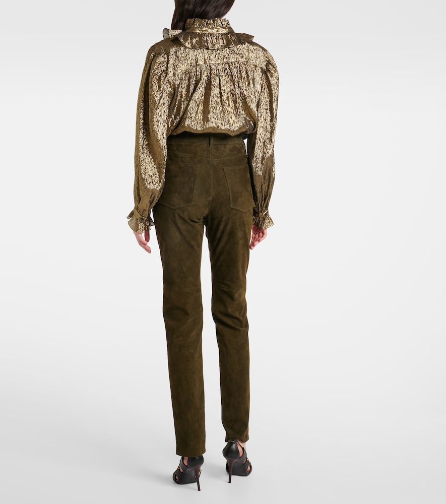  Chloe Chloe Suede Slim Pants 