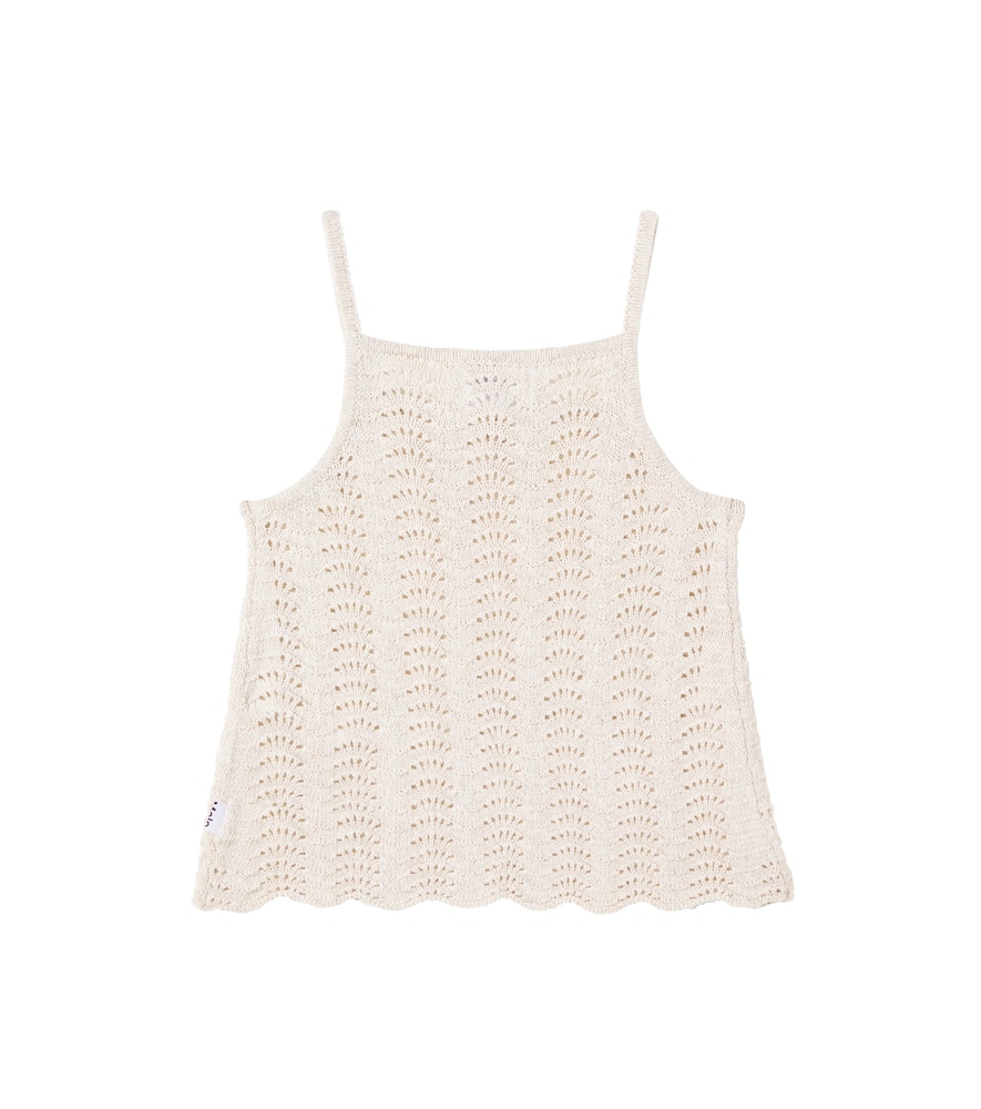 Molo Rasa Mélange Tank Top In White