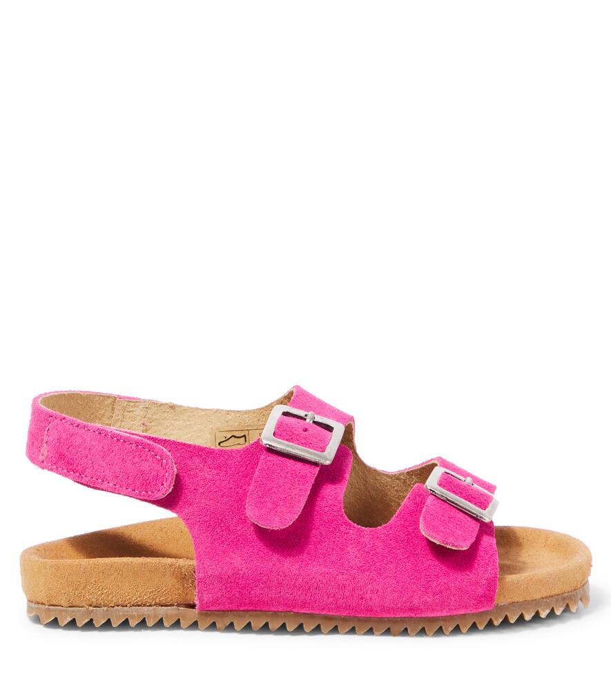 Pèpè Scamosciato Suede Sandals In Pink