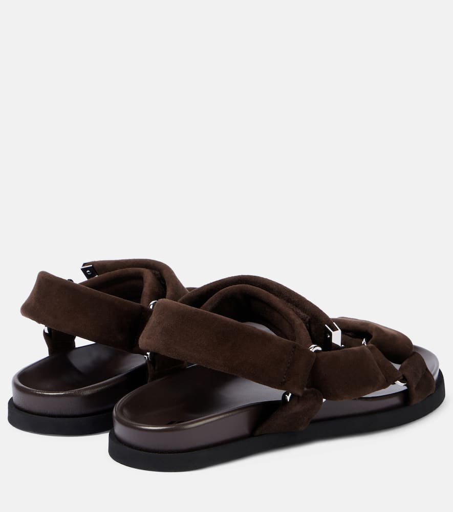 Attico Salinas Suede Sandals