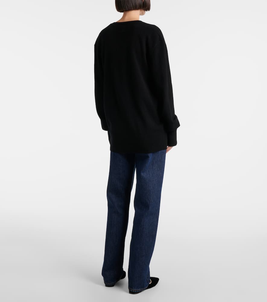 Totême Cashmere Sweater In Black