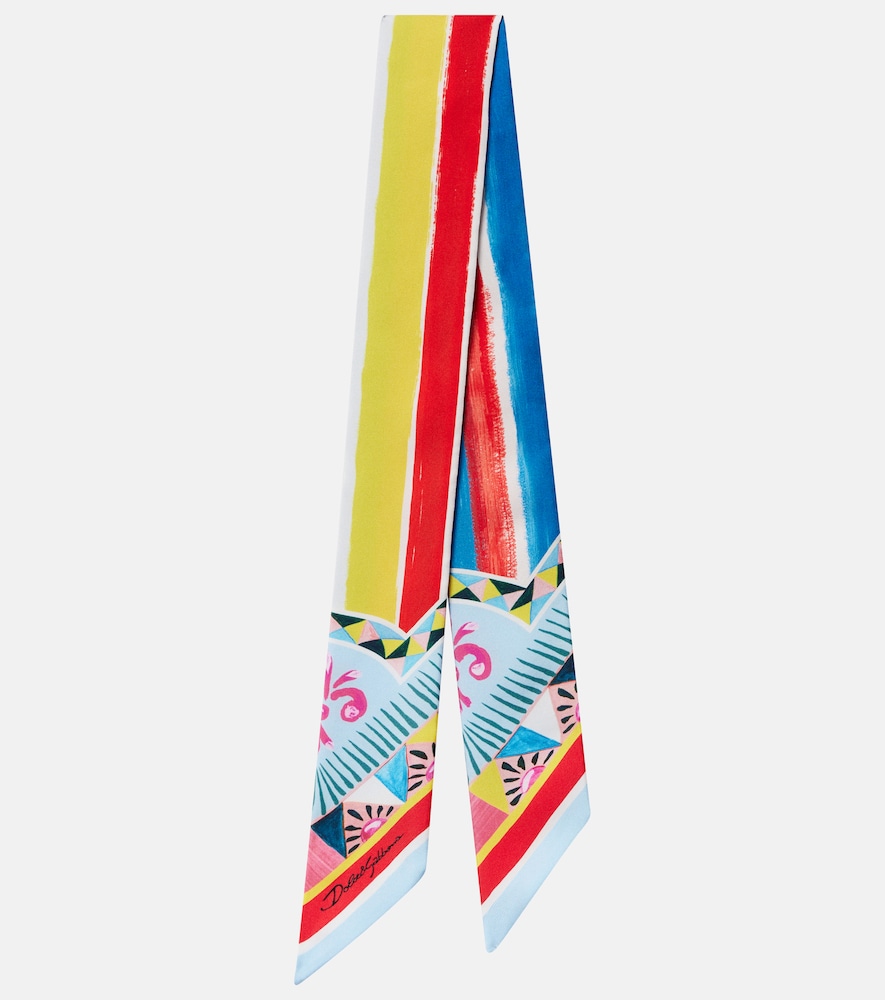 DolceGabbana Foulard imprim en soie 171 €