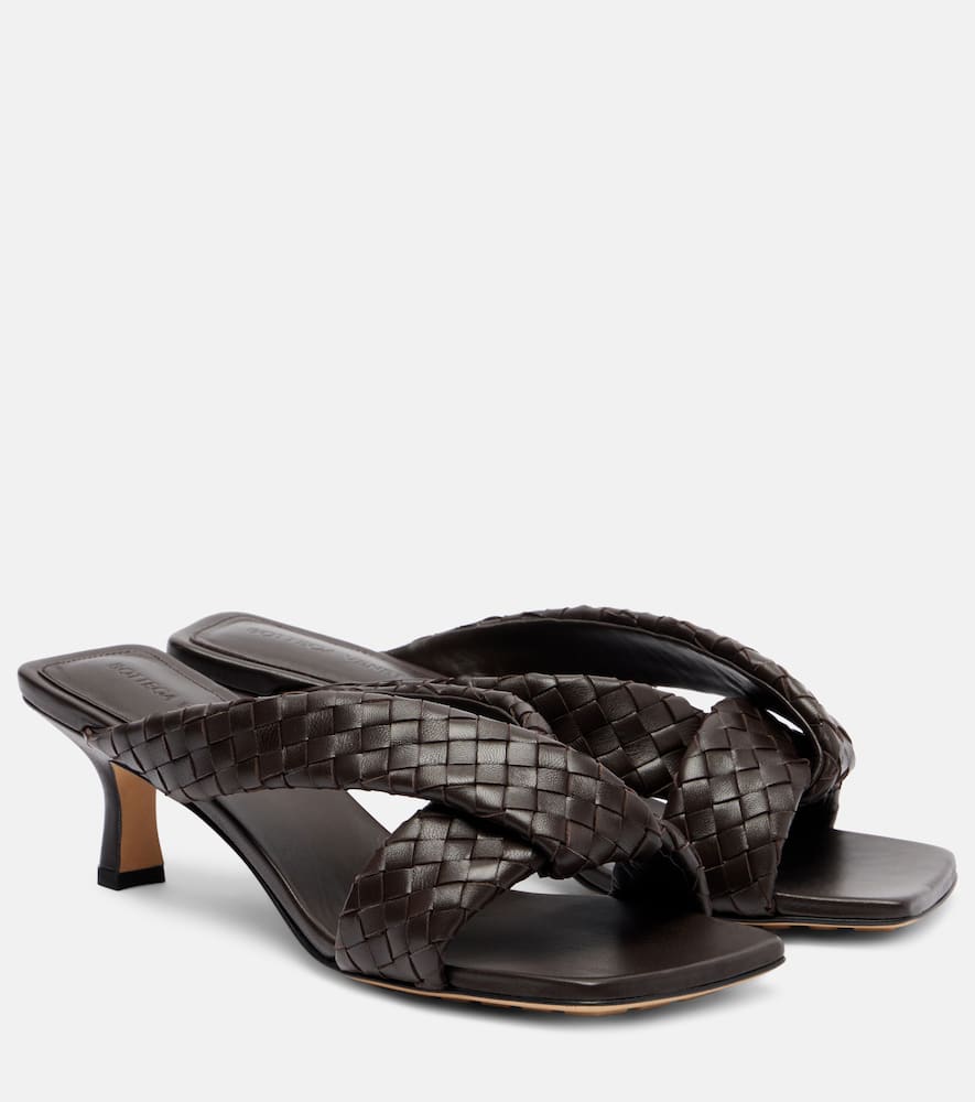 Riva 50 woven leather mules