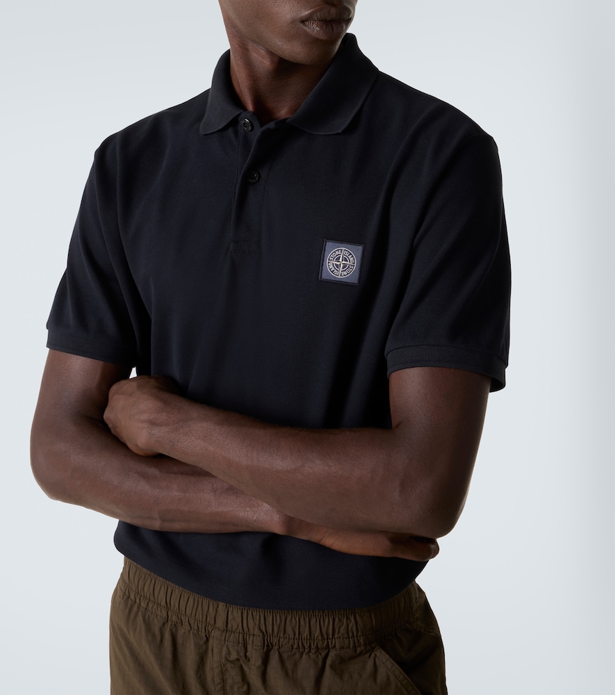  Stone Island Stone Island Polohemd Compass Aus Baumwoll-piqué 
