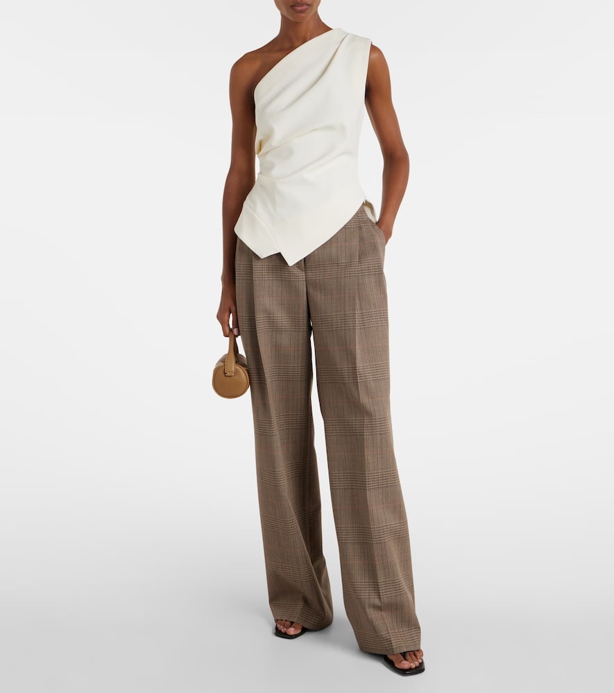 Rohe Róhe Asymmetric One-shoulder Top In Neutral