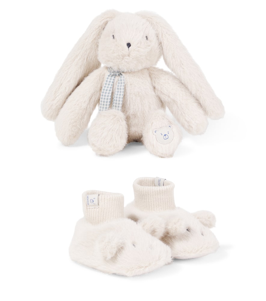 Liewood Baby Basim Gift Set In Neutral