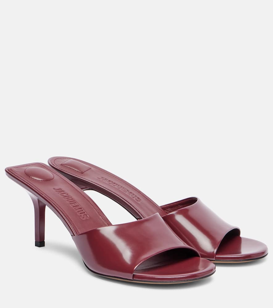 Cubisto 70 leather mules