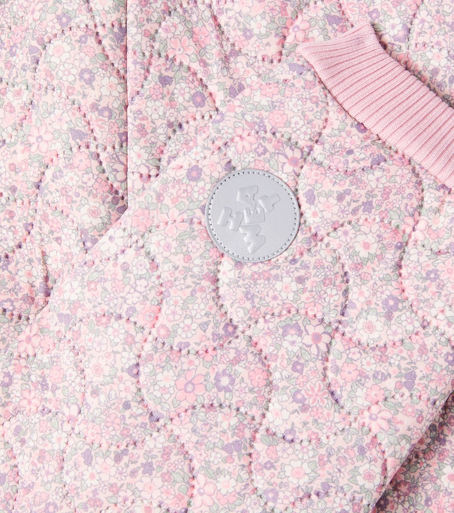 Wheat Alex Floral Pants In Pink