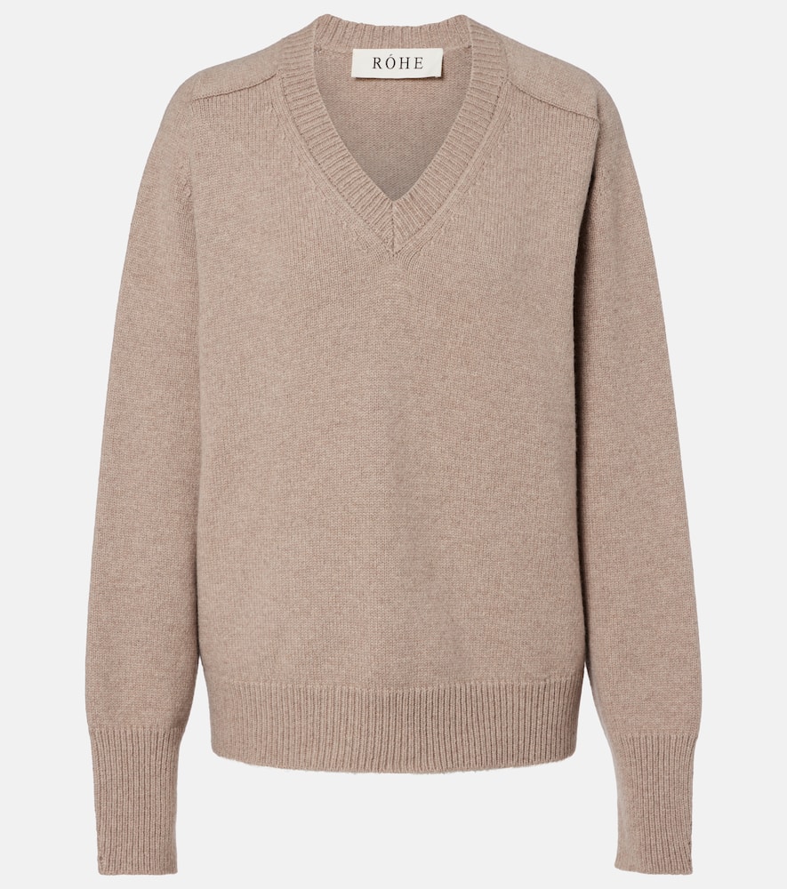 Rohe Róhe Wool And Cashmere Sweater In Neutral